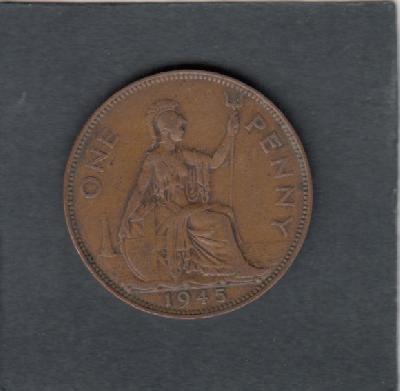 Beschrijving: 1 Penny  GEORGIUS VI  